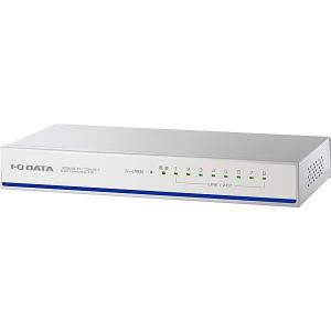 IODATA ETX-ESH08NCW EEE省電力機能搭載100BASE-TX/ 10BASE-T対応スイッチングハブ（8ポート）