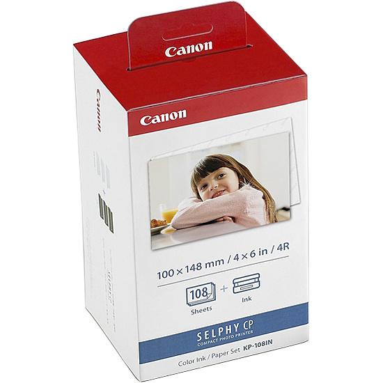 Canon 3115B001 カラーインクカセット/ ペーパーセット KP-108IN