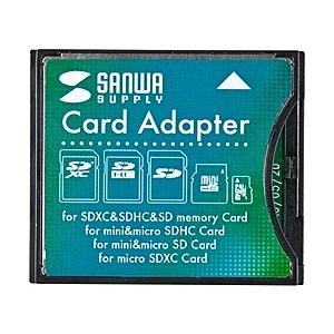 サンワサプライ ADR-SDCF2 SDXC用CF変換アダプタ