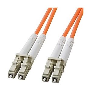 サンワサプライ HKB-LCLC6-03L 光ファイバケーブル（LC・LCコネクタ、3m）