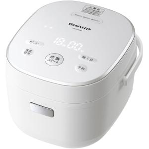 SHARP KS-CF05D-W ジャー炊飯器 0.5〜3合炊き ホワイト系｜plusyu