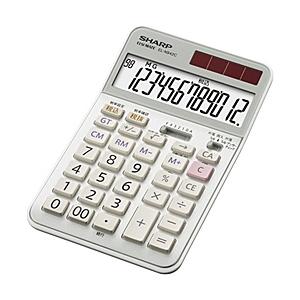 CASIO（カシオ） 電卓 12桁 ライトピンク スタイリッシュ電卓 ジャスト