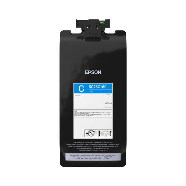 EPSON SC26C160 SureColor用　インクパック/ シアン（1600ml）
