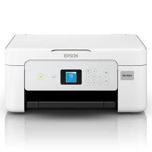 EPSON EW-456A A4カラーインクジェット複合機/ Colorio/ 4色/ 無線LAN/ Wi-Fi Direct/ 両面/ 1.44型液晶｜plusyu