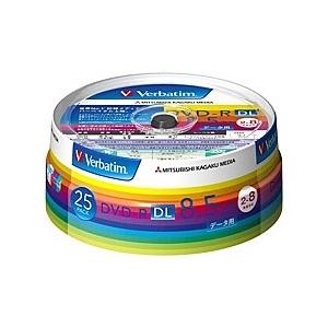 Verbatim DHR85HP25V1 DVD-R DL 8.5GB PCデータ用 8倍速対応 2...