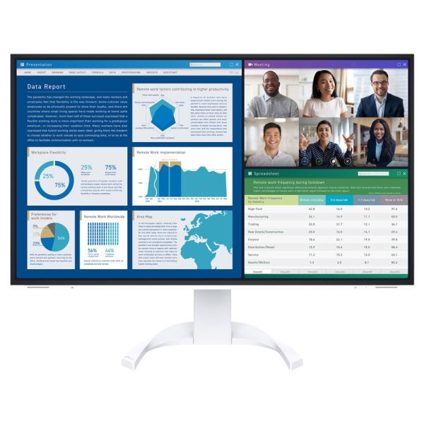 EIZO EV3240X-WT 液晶ディスプレイ 31.5型/ 3840×2160/ HDMI×2、...