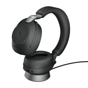 GNオーディオ 28599-999-889 Jabra 無線ヘッドセット USB-C 両耳 MS認定 充電スタンド付「Jabra Evolve2 85 MS S…