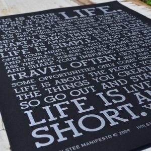 Holstee ホルスティー マニフェスト ポスターの商品一覧 通販 Yahoo ショッピング