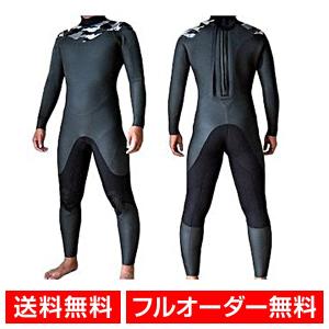 日本製セミドライウェットスーツ メンズ レディース 5mm3mm フル