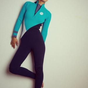 SEA×MEウェットスーツ 日本製 レディース 5分丈 ロンスプ ウエット