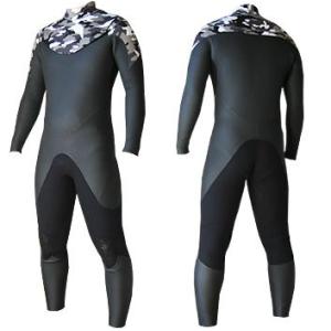 ウェットスーツ セミドライ オーダー 5mm3mm ロングチェストZIP 日本製