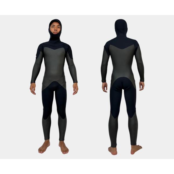 最新モデル　フード付きセミドライ　極暖　最強　日本製　ロングチェストZIP  セミドライ 　5mm　...