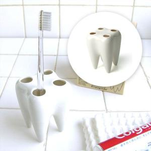 【Propaganda】 Tooth Brush Holder トゥース 歯ブラシホルダー [ホワイト]｜plywood