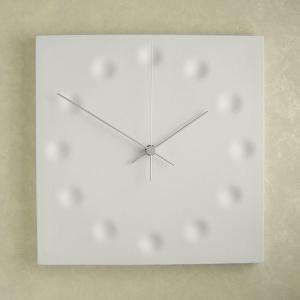 【送料無料】 Drops draw the existance　wall clock（掛時計）｜plywood