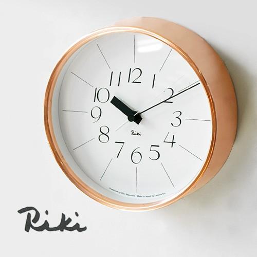 時計 壁掛け 掛け時計 riki watanabe　銅の時計 WR11-04  lemnos レムノ...