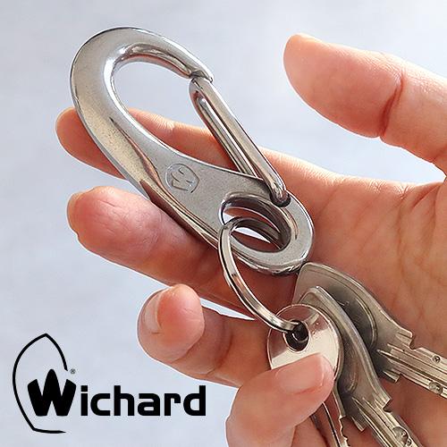 ネコポスOK キーリング カラビナ ブランド ウィチャード セーラーカラビナ Lサイズ Wichar...