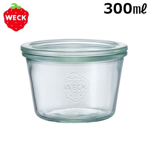 保存容器 ガラス weck キャニスター ウェック モールドシェイプ WE-741 [ 300ml ...