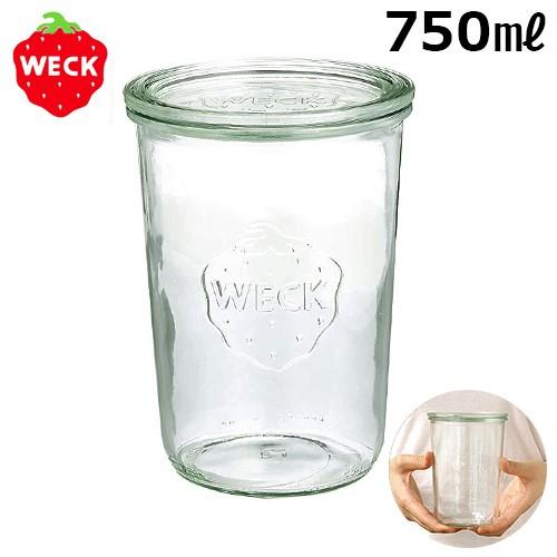 保存容器 ガラス weck キャニスター モールドシェイプ WE-743 [ 750ml ] WEC...