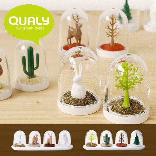 QUALY SEASONING SHAKER クオリー シーズニングシェイカー [ 調味料入れ 4個...