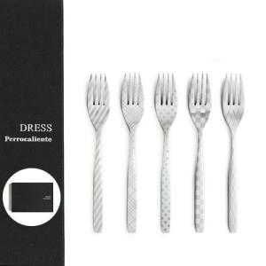 Perrocaliente 100％ DRESS ドレス カトラリーセット [ Tea Fork Set / Tea Spoon Set 5本入り ]｜plywood