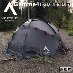 正規品 ノルテント ギャム4 エクストリームシリーズ Nortent Gamme 4 EXTREME SERIES 3200 ドーム型テント 4人 5人 グランピング｜plywood