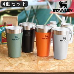 タンブラー スタンレー スタッキング真空パイント 0.47L【4個セット】 STANLEY｜plywood