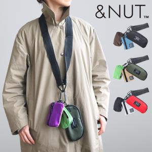 ネックポーチ アンドナット スリーポーチショルダー ＆NUT Three Pouches Shoulder｜plywood