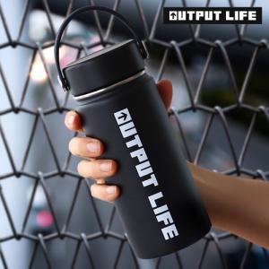 アウトプットライフ×ハイドロフラスク ハイドレーション ワイドマウス 473ml OUTPUT LIFE × Hydro Flask HYDRATION Wide Mouth 16oz