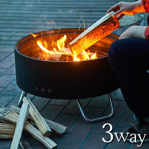 焚き火台 リボルバー ファイヤーピット a+ (旧 ダイレクトデザイン ) P10倍