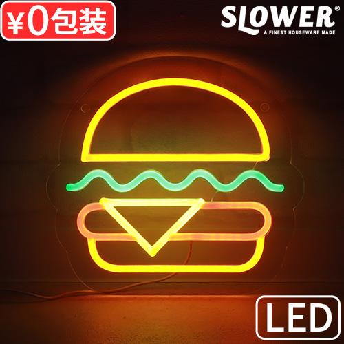 LEDネオンサイン LED ネオンサイン 壁掛け ネオン 調光 SLOWER ネオニーサインライト ...