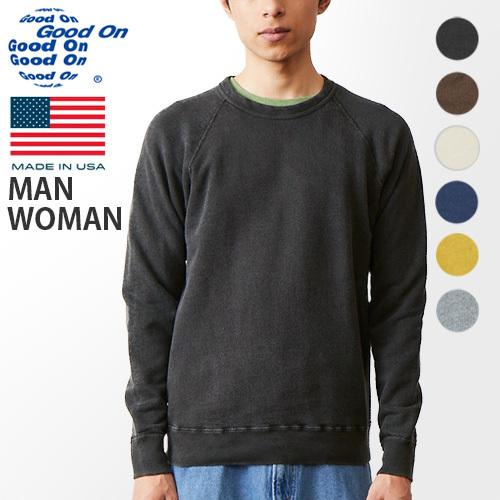 スウェット トレーナー 無地 Good On RAGLAN CREW SWEAT グッド オン ラグ...