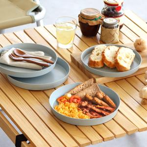 【LINEギフト用販売ページ】皿 4枚セット タック フィット ディッシュ プレート tak. FIT DISH plate JTN-0700 スタッキング 応量器 日本製｜plywood