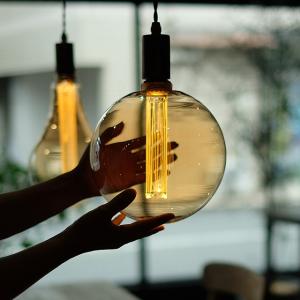 【LINEギフト用販売ページ】電球 エジソン球 ノスタルジア LED バルブ E26 ビッグ NOSTALGIA LED Bulb E26 BIG [NORMAL / GLOBE]｜plywood