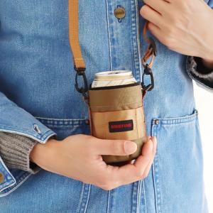 【LINEギフト用販売ページ】ブリーフィング ネック ドリンクホルダー BRIEFING NECK DRINK HOLDER 持ち歩き ボトルカバー ショルダー｜plywood