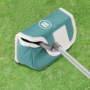 【LINEギフト用販売ページ】正規品 ブリーフィング ゴルフ ハーフマレット パター カバー エコツイル BRIEFING HALF MALLET PUTTER COVER ECO TWILL BRG223G41｜plywood