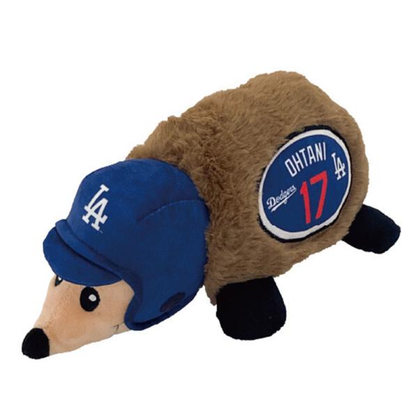 MLB公式 ロサンゼルス ドジャース 大谷翔平選手モデル ハリネズミトイ おもちゃ ペット用品
