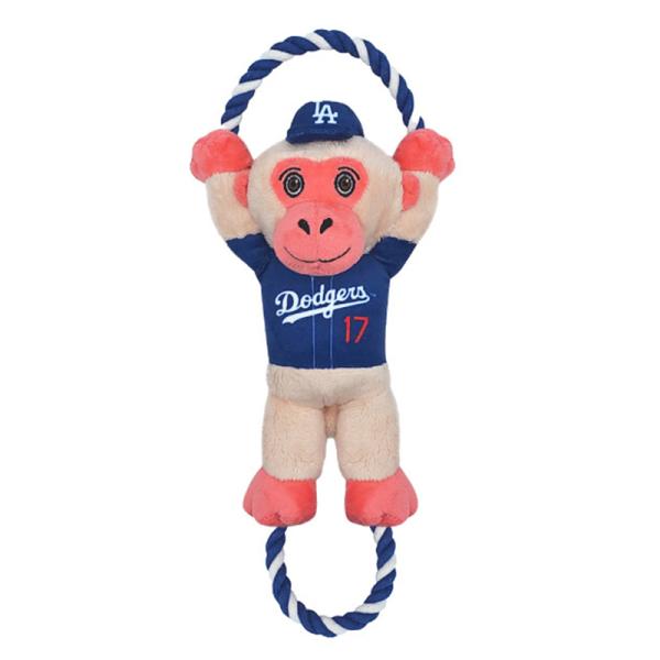 MLB公式 ロサンゼルス ドジャース 大谷翔平選手モデル モンキートイ おもちゃ ペット用品