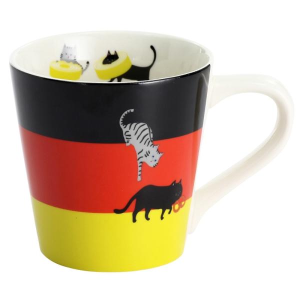 猫国旗マグカップ GERMAN（ドイツ） ギフト プレゼント