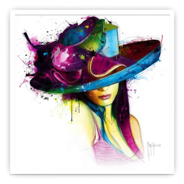 インテリアアート Murciano.Patrice La Jeune Fille au Chapea...