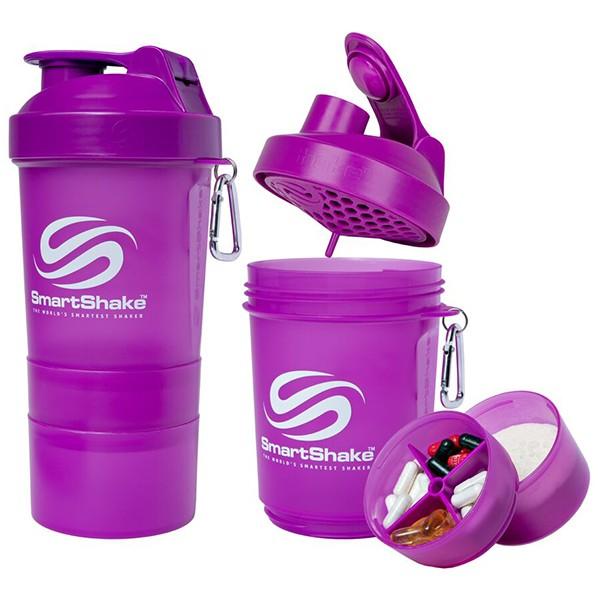 SmartShake NEON Purple スマートシェイク【ネオンパープル】（サプリメント / ...