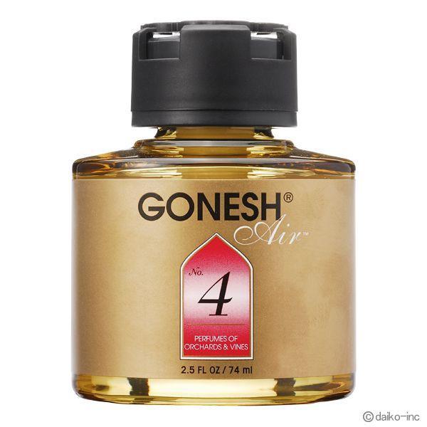 GONESH No.4 リキッドエアフレッシュナー 74ml（6個）