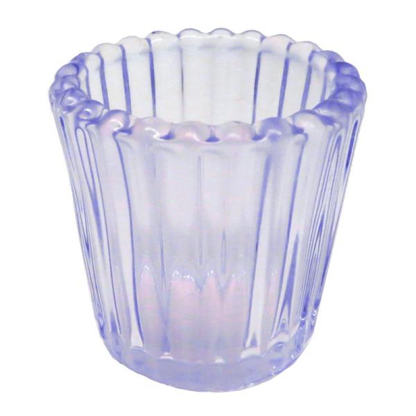 スリット キャンドルホルダー ブルー 青（キャンドルスタンド）