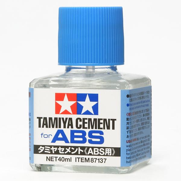 TAMIYA 接着剤 No.137 タミヤセメント（ABS用）プラモデル用接着剤
