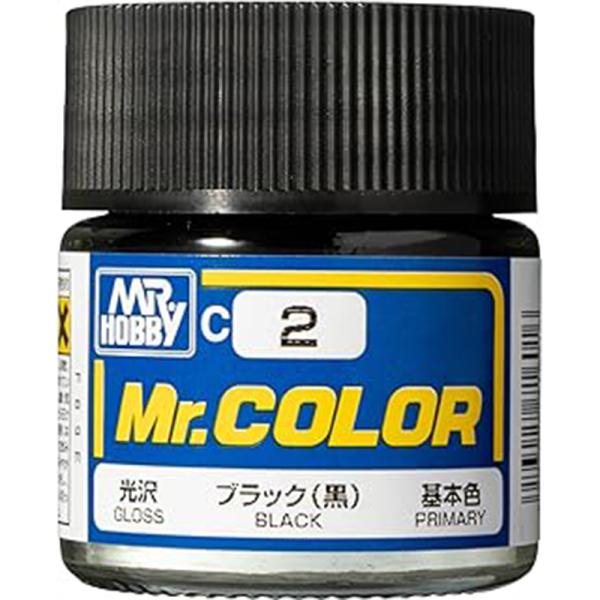 GSIクレオス Mr.カラー C2 ブラック（黒）光沢