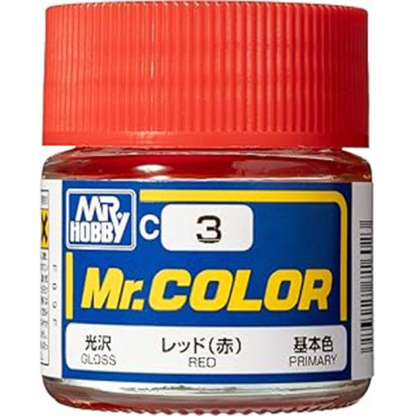 GSIクレオス Mr.カラー C3 レッド（赤）光沢