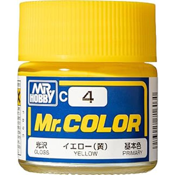 GSIクレオス Mr.カラー C4 イエロー（黄）光沢