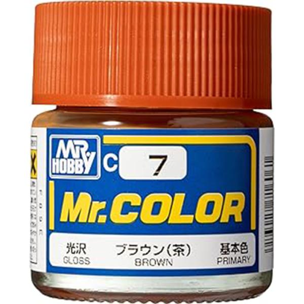 GSIクレオス Mr.カラー C7 ブラウン（茶）光沢