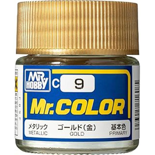 GSIクレオス Mr.カラー C9 ゴールド（金）メタリック