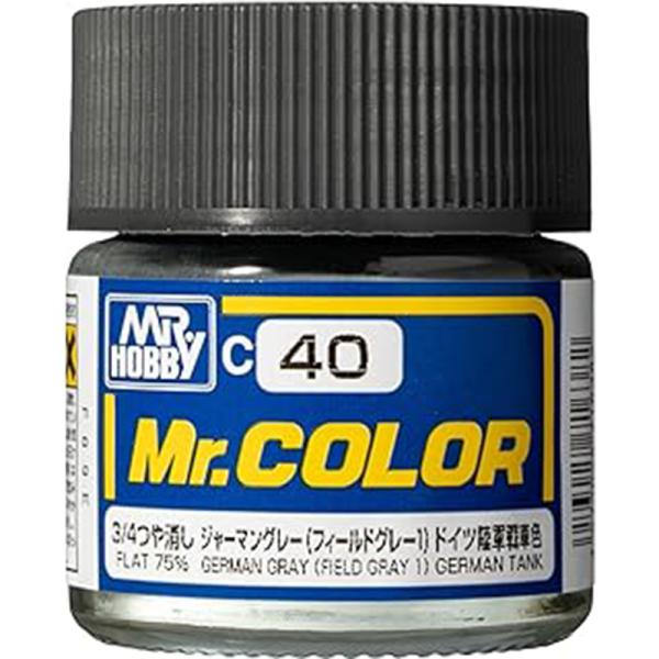 GSIクレオス Mr.カラー C40 ジャーマングレー（フィールドグレー1）（ドイツ陸軍戦車色）3/...