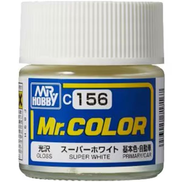 GSIクレオス Mr.カラー C156 スーパーホワイト 基本色・自動車 光沢